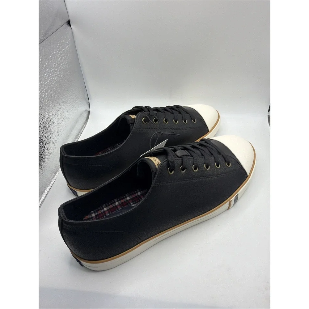 Ben Sherman Dorset Lo LX Sneakers Men's Black Lace-Up Low Top‎ Casual Size 10